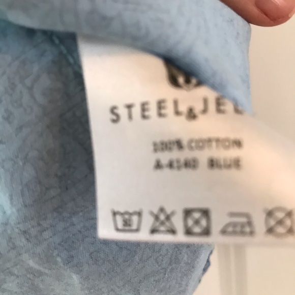 🌼🌼Men’s medium steel and jelly shirt 👕 - Picture 5 of 6